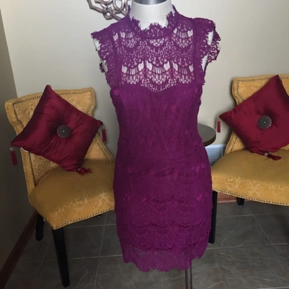 NWT Free People Sleeveless Lace Dress XS